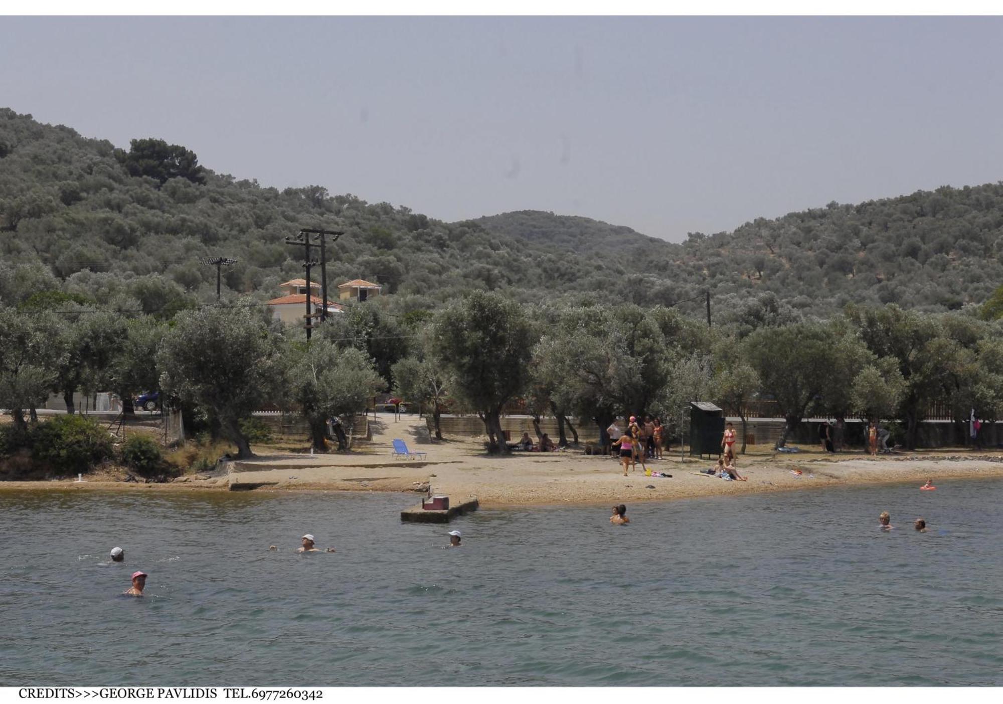 Gera'S Olive Grove - Elaionas Lesvou Hotel Marmaro  ภายนอก รูปภาพ