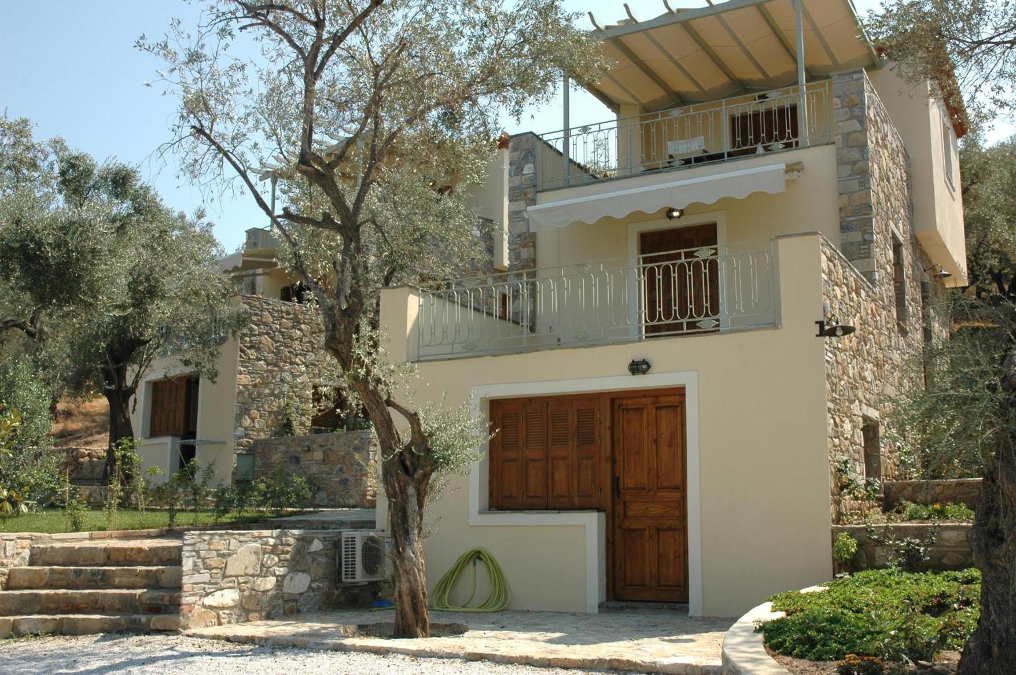 Gera'S Olive Grove - Elaionas Lesvou Hotel Marmaro  ภายนอก รูปภาพ