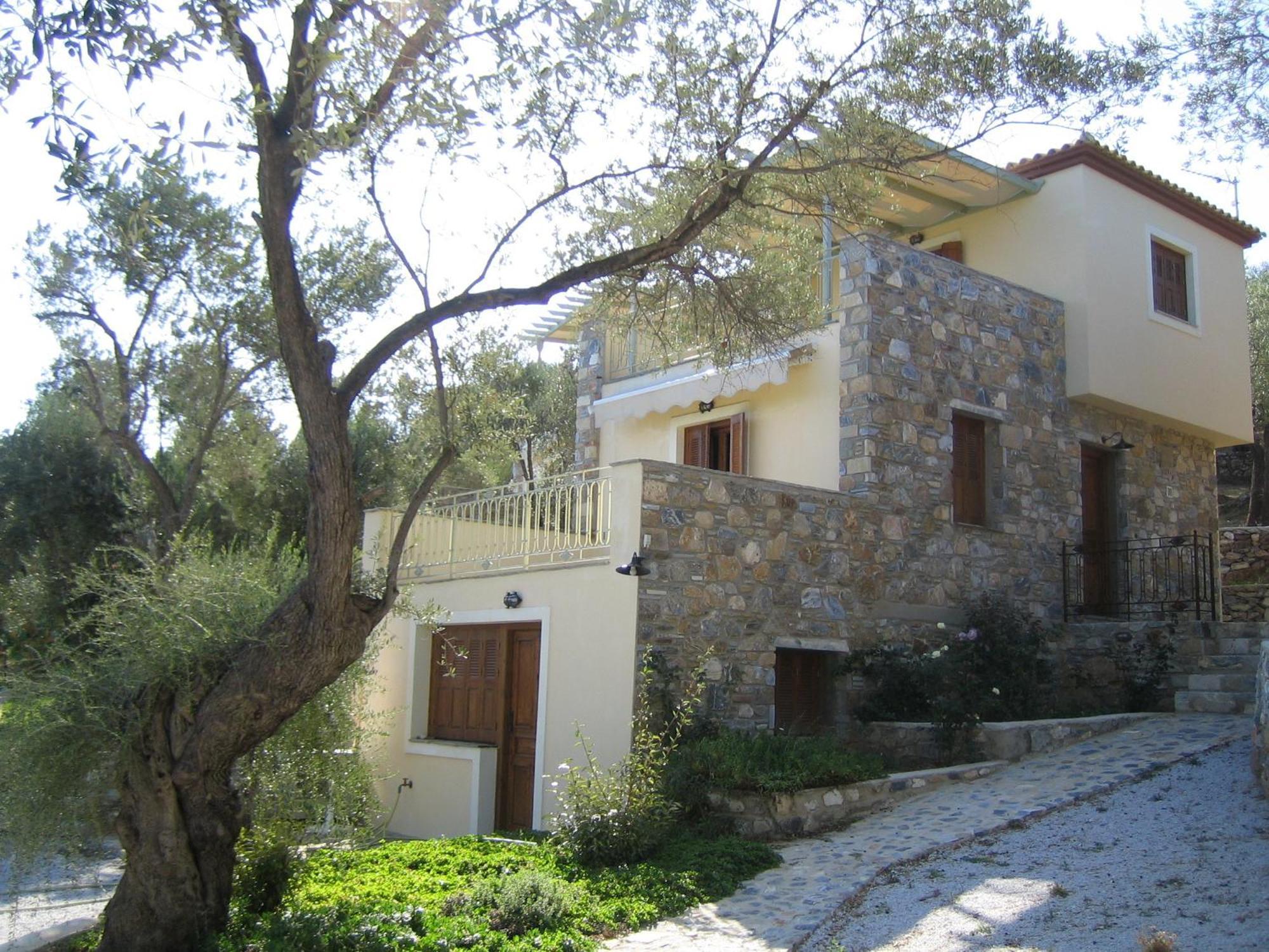Gera'S Olive Grove - Elaionas Lesvou Hotel Marmaro  ภายนอก รูปภาพ