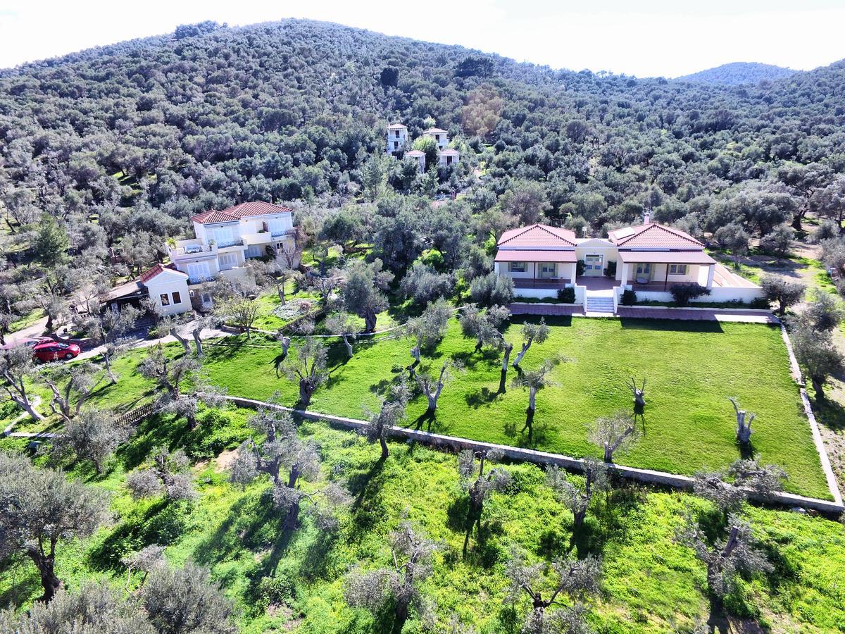 Gera'S Olive Grove - Elaionas Lesvou Hotel Marmaro  ภายนอก รูปภาพ