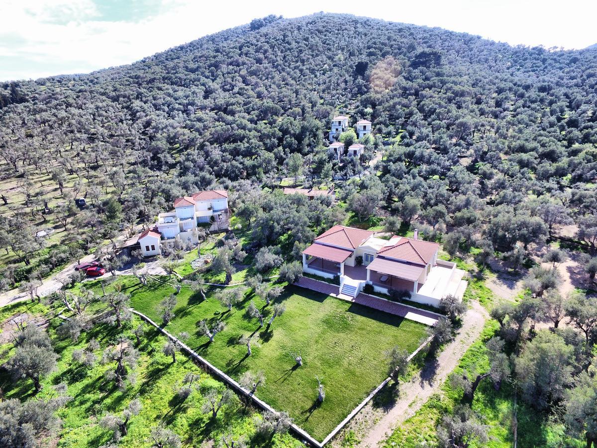 Gera'S Olive Grove - Elaionas Lesvou Hotel Marmaro  ภายนอก รูปภาพ