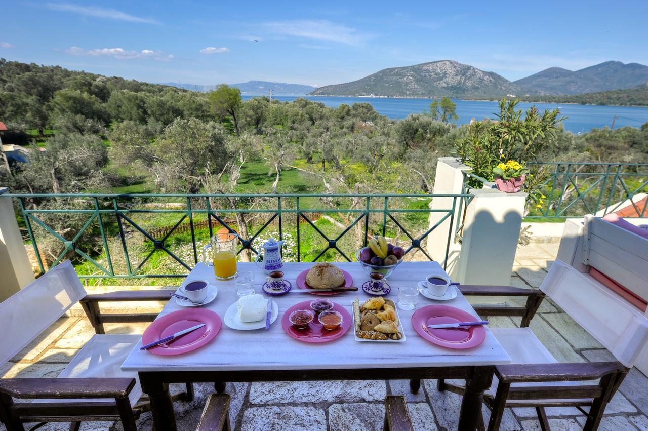 Gera'S Olive Grove - Elaionas Lesvou Hotel Marmaro  ภายนอก รูปภาพ