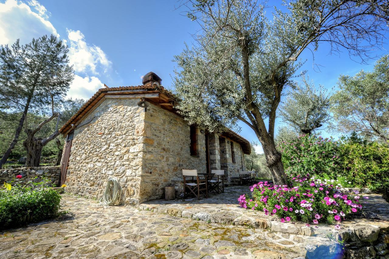 Gera'S Olive Grove - Elaionas Lesvou Hotel Marmaro  ภายนอก รูปภาพ