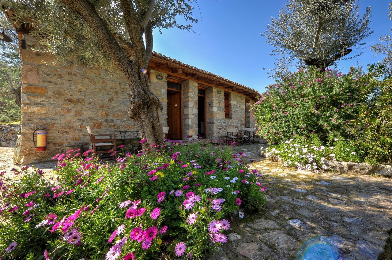 Gera'S Olive Grove - Elaionas Lesvou Hotel Marmaro  ภายนอก รูปภาพ